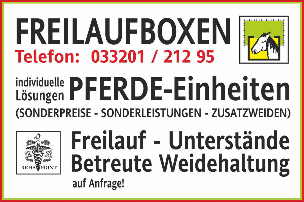 Freilaufboxen