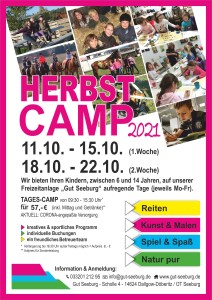 HerbstCamp Flyer 2021
