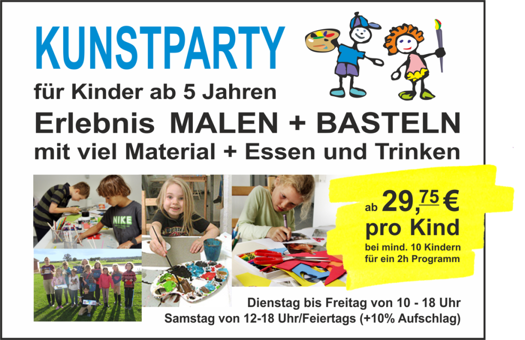 Kinder-Geburtstag Malen 2024